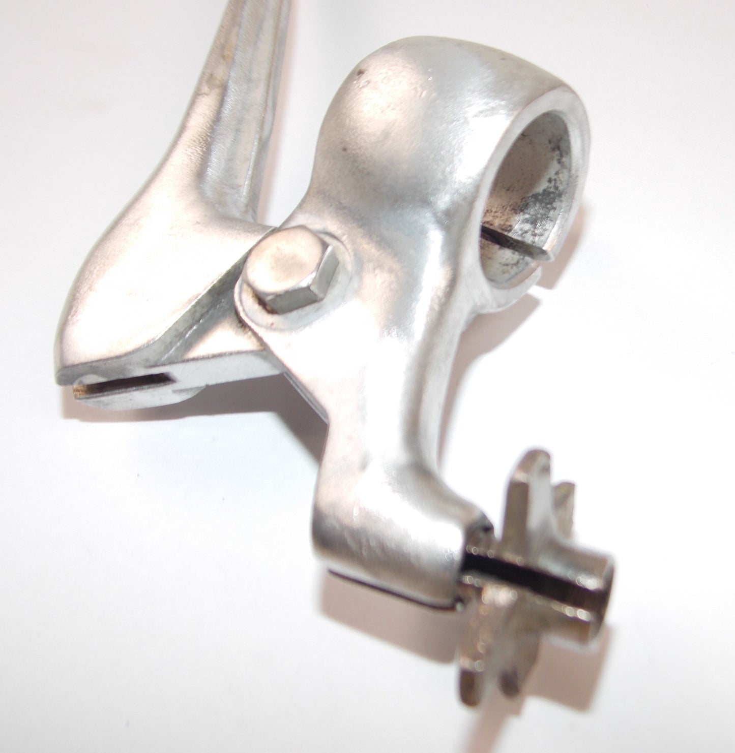 1950 HONDA CA 150 DREAM RIGHT FRONT WHEEL BRAKE LEVER ASSEMBLY 7/8" HANDLEBAR - MotoRaider