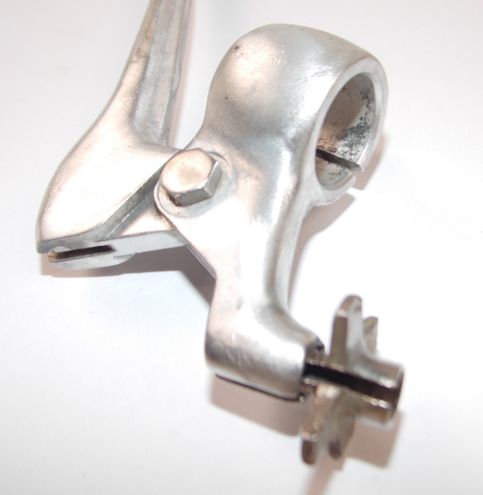 1950 HONDA CA 150 DREAM RIGHT FRONT WHEEL BRAKE LEVER ASSEMBLY 7/8" HANDLEBAR - MotoRaider