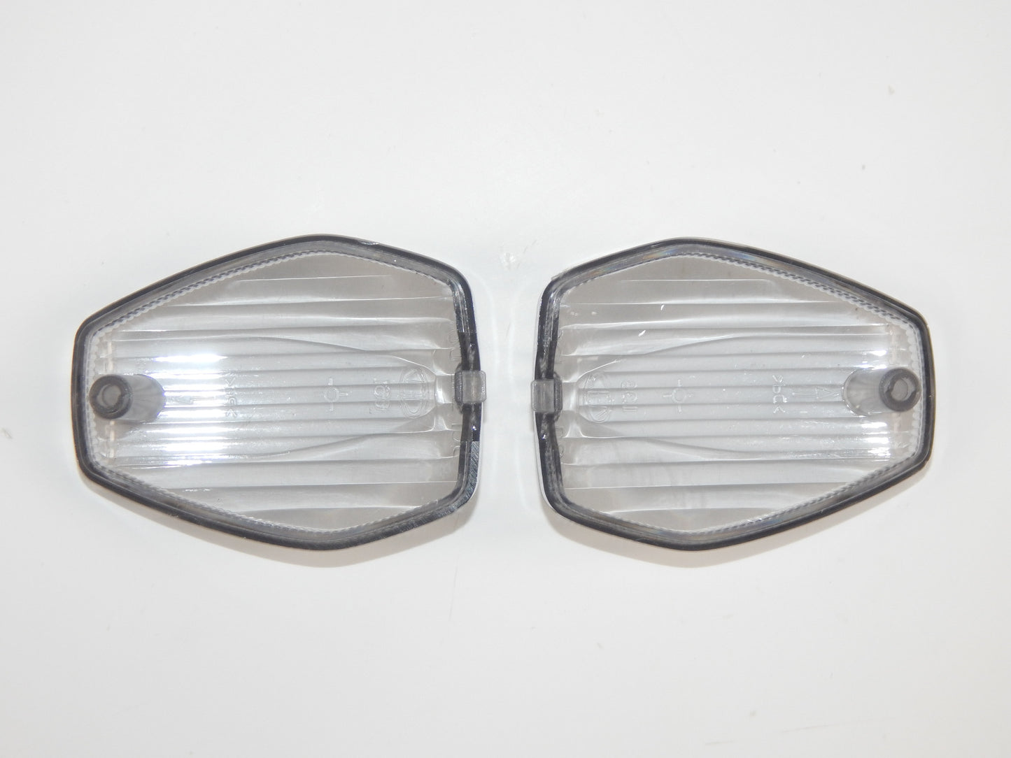 1 PR C.E.V 661 TURN SIGNAL INDICATOR BLINKER LENSES 1988-1989 CAGIVA FRECCIA C9 - MotoRaider