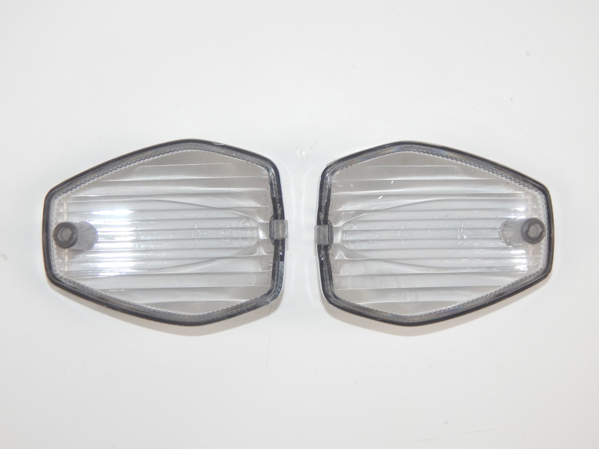 1 PR C.E.V 661 TURN SIGNAL INDICATOR BLINKER LENSES 1988-1989 CAGIVA FRECCIA C9 - MotoRaider