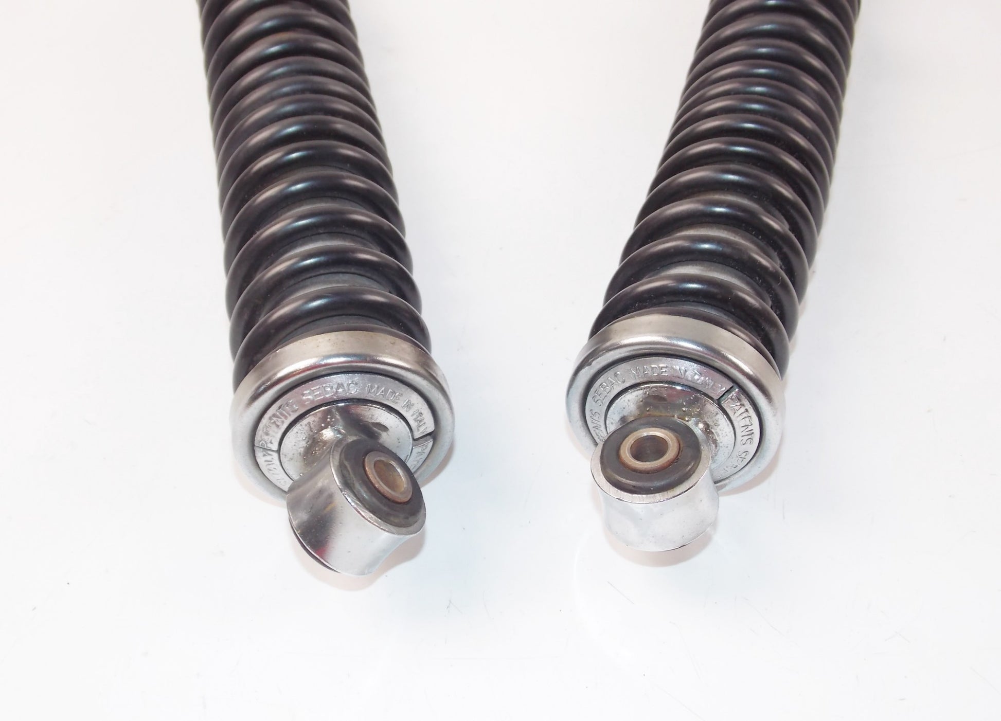 14" SEBAC REAR SHOCK ABSORBER TWIN SUSPENSION CAGIVA LAVERDA GUZZI DUCATI GILERA - MotoRaider