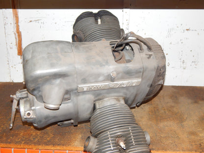 04/1974 BMW R75/6 U.S. ENGINE MOTOR 4910786 CRANCKASE CYLINDERS AIR HEAD BOXER - MotoRaider