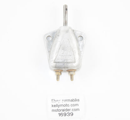 1653-1655 MV AGUSTA PULLMAN 125 REAR WHEEL STOP BRAKE LIGHT SWITCH VINTAGE ITALY - MotoRaider