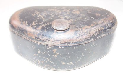 1959 GILERA GIUBILEO 98cc FRAME CHASSI RIGHT TOOL BOX BLACK VINTAGE ITALY - MotoRaider