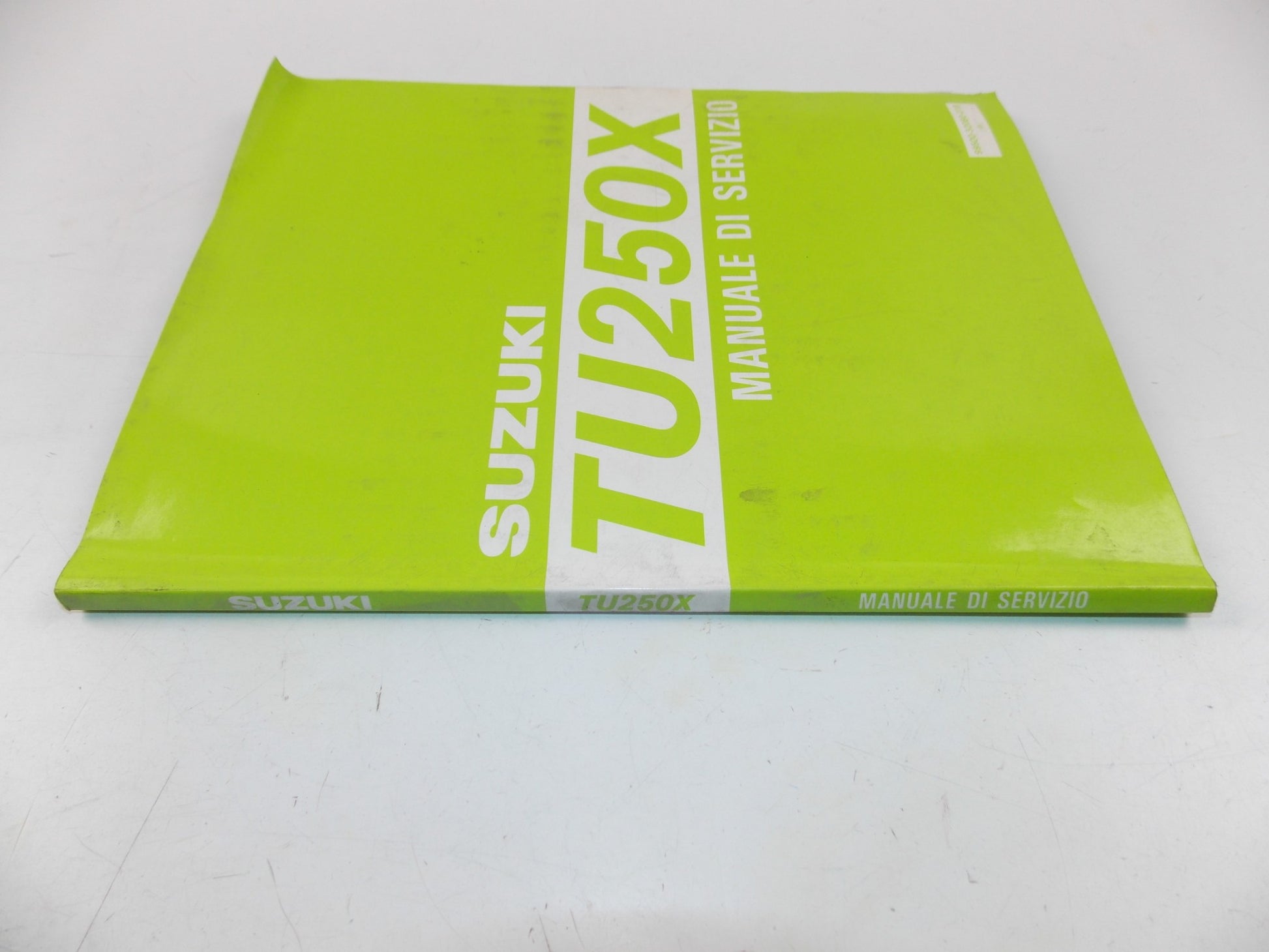 11/1996 SUPPLEMENT SERVICE MANUAL MAINTENANCE BOOK CATALOG SUZUKI TU250X ITALIAN - MotoRaider