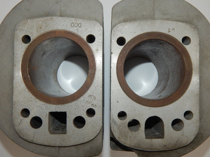 1950-1960's GILERA 300cc TWIN CYLINDER MOTOR ENGINE BORE D=59.50mm VINTAGE ITALY - MotoRaider