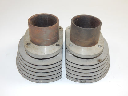1950-1960's GILERA 300cc TWIN CYLINDER MOTOR ENGINE BORE D=59.50mm VINTAGE ITALY - MotoRaider