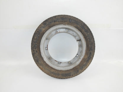 '60s VESPA PIAGGIO FT RR WHEEL RIM TIRE CEAT 3.50x10 VINTAGE MOTORCYCLE SCOOTER - MotoRaider