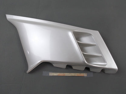 NOS BMW 1991-1992 K100RS GAS TANK LEFT PEARL SILVER COVER TRIM PANEL 46632322701 - MotoRaider