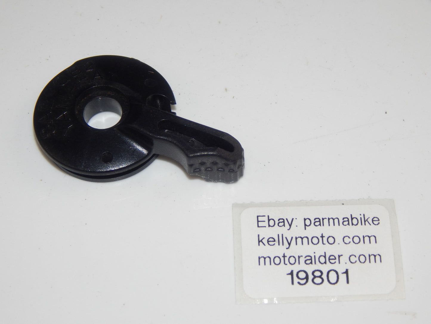 NOS YAMAHA MOTORCYCLE MOPED QB2 SAE CHOKE CONTROL LEVER BLACK PLASTIC VINTAGE - MotoRaider