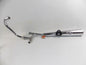 OEM SUZUKI 1981 GSX400F EXHAUST PIPE MUFFLER RIGHT CHROME 14301-33215 - MotoRaider