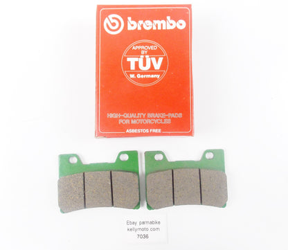 NOS BREMBO YAMAHA 1991-1993 FXR1000 BRAKE PADS FRONT WHEEL 07.YA26.09 07YA2609 - MotoRaider