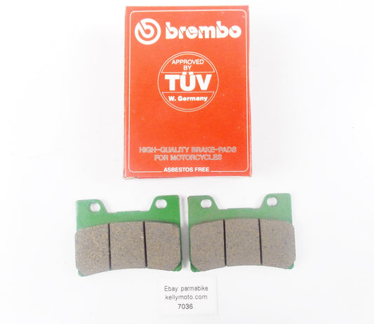 NOS BREMBO YAMAHA 1991-1993 FXR1000 BRAKE PADS FRONT WHEEL 07.YA26.09 07YA2609 - MotoRaider
