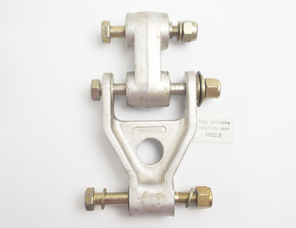 1986 CAGIVA 125 ELEFANTRE SWINGARM REAR SHOCK TIE ROD CONNECTING LINKAGE - MotoRaider