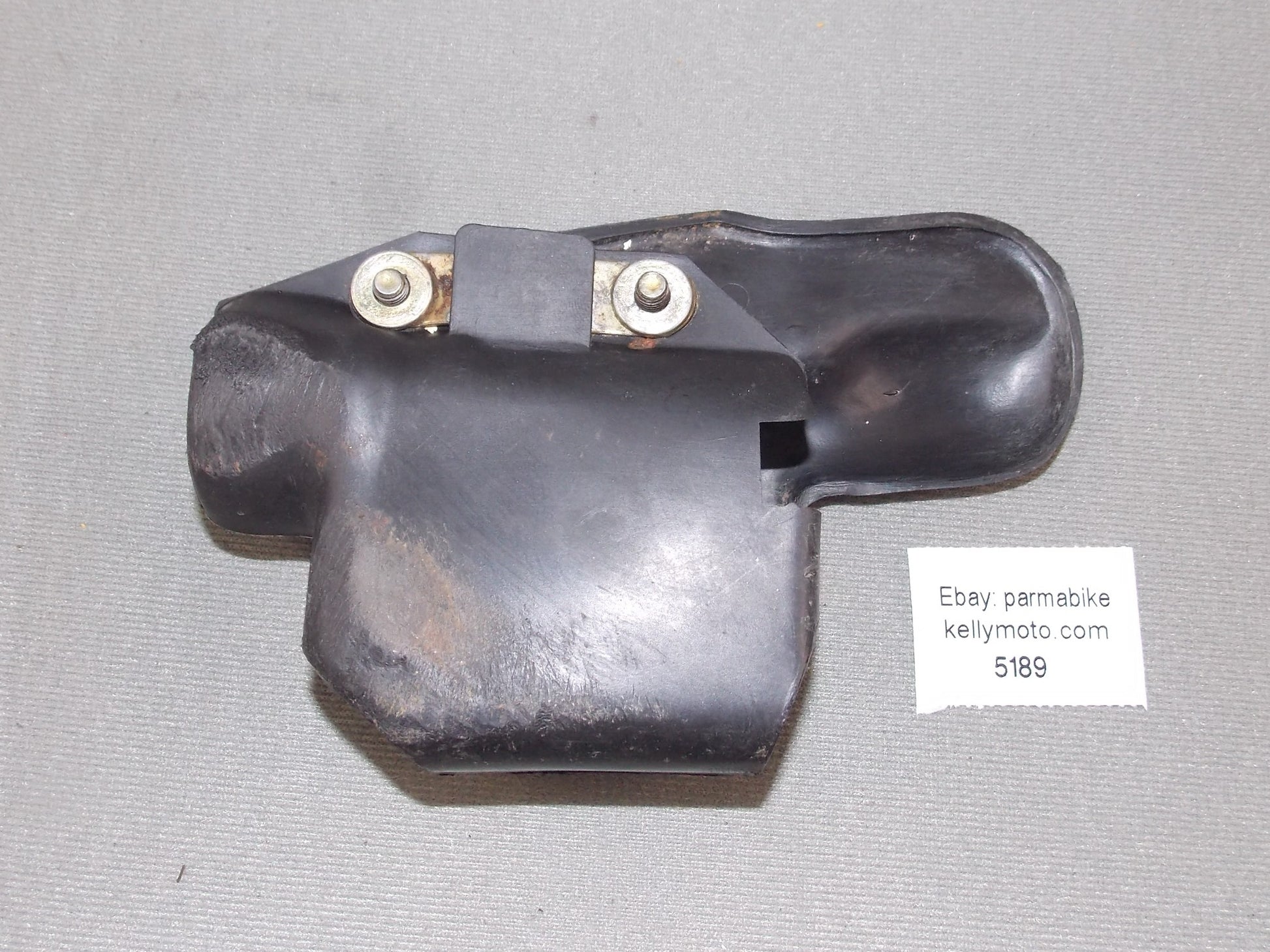 1992 KTM MXC 250 REAR WHEEL BRAKE MASTER CYLINDER COVER PROTECTOR GUARD - MotoRaider