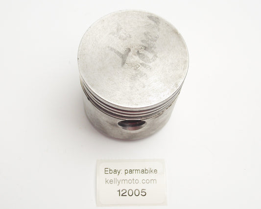 ASSO WERKE 902 PISTON + PIN DIAMETER 57.2 mm MONDIAL 160 cc 4-STROKE - MotoRaider