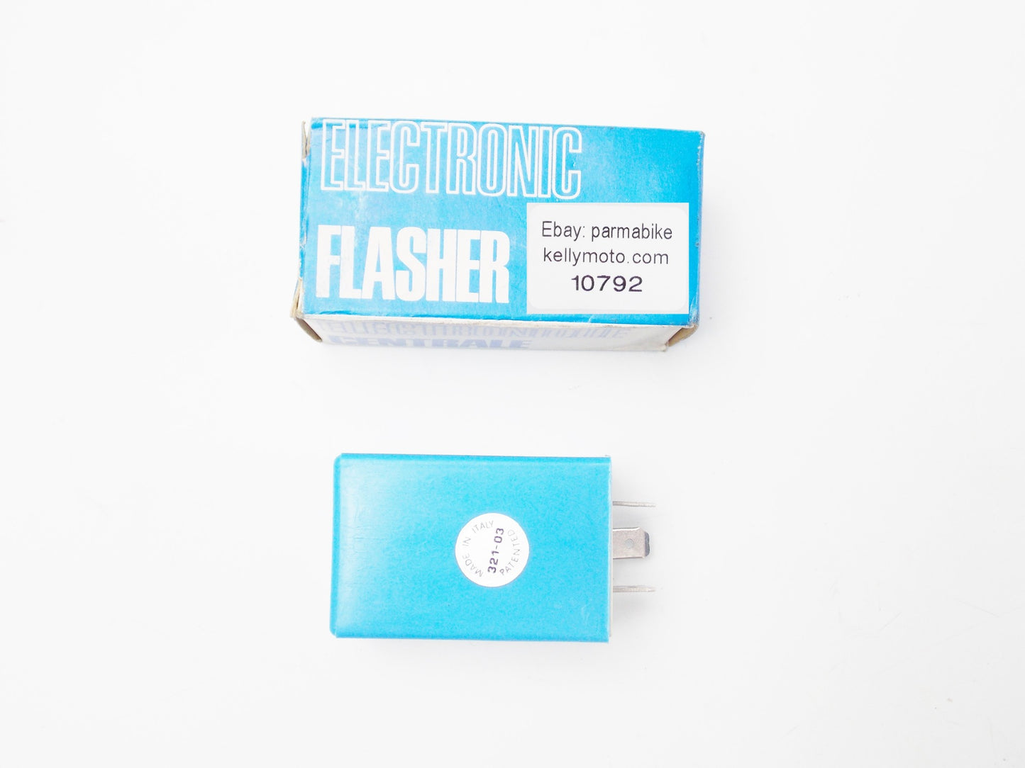 NOS OEM ICET ELECTRONIC FLASHER INDICATOR TURN SIGNAL RELAY 321-03 - MotoRaider