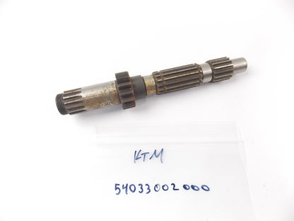 NOS OEM KTM MAIN SHAFT 54033002000 | 540.33.002.000 - MotoRaider