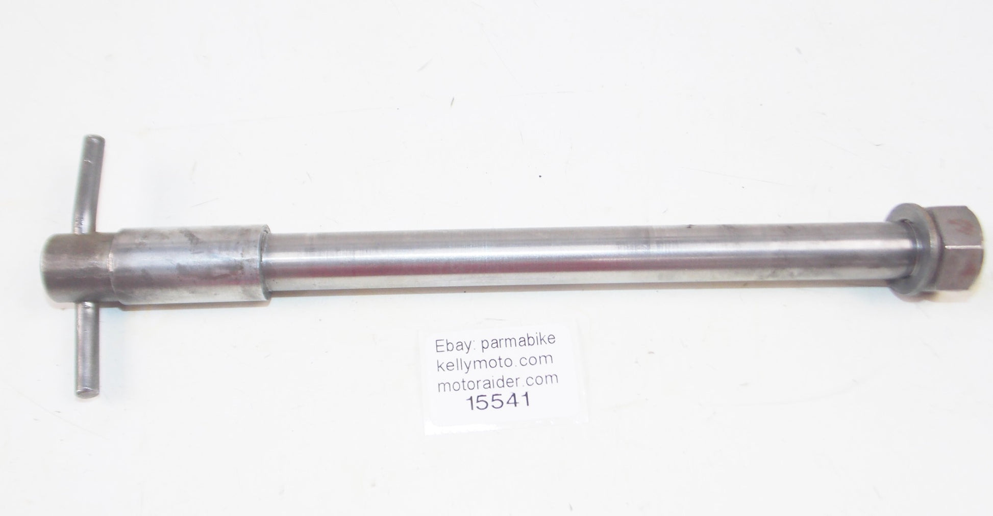 1972 MORINI CORSARO 125 FRONT WHEEL PIN BOLT AXLE NUT WASHER - MotoRaider