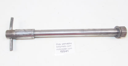 1972 MORINI CORSARO 125 FRONT WHEEL PIN BOLT AXLE NUT WASHER - MotoRaider
