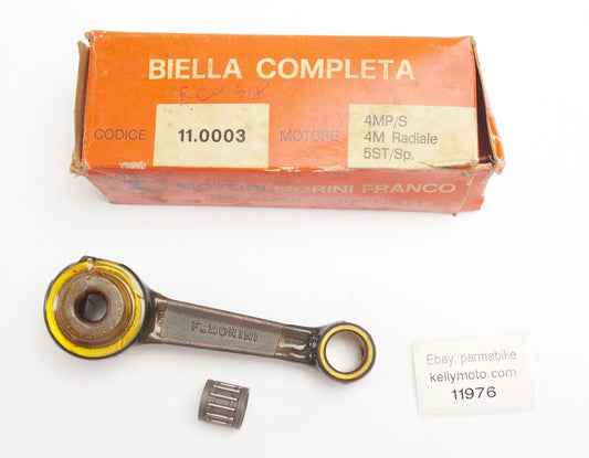 FRANCO MORINI MOTOR CONNECTING ROD+BEARING+PIN ENGINE 4MP/S 4M Radial 11.0003 - MotoRaider