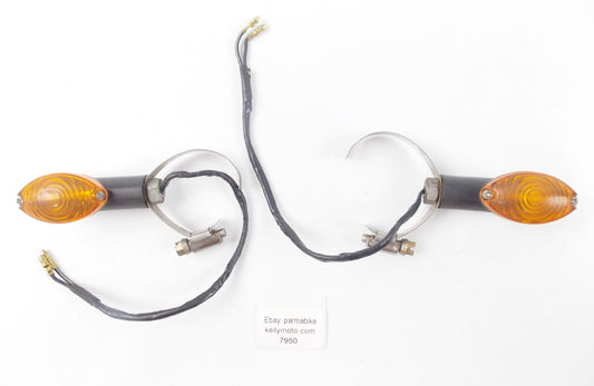 REAR RIGHT LEFT BLINKERS TURN SIGNAL INDICATOR 1998 DUCATI 750 - MotoRaider