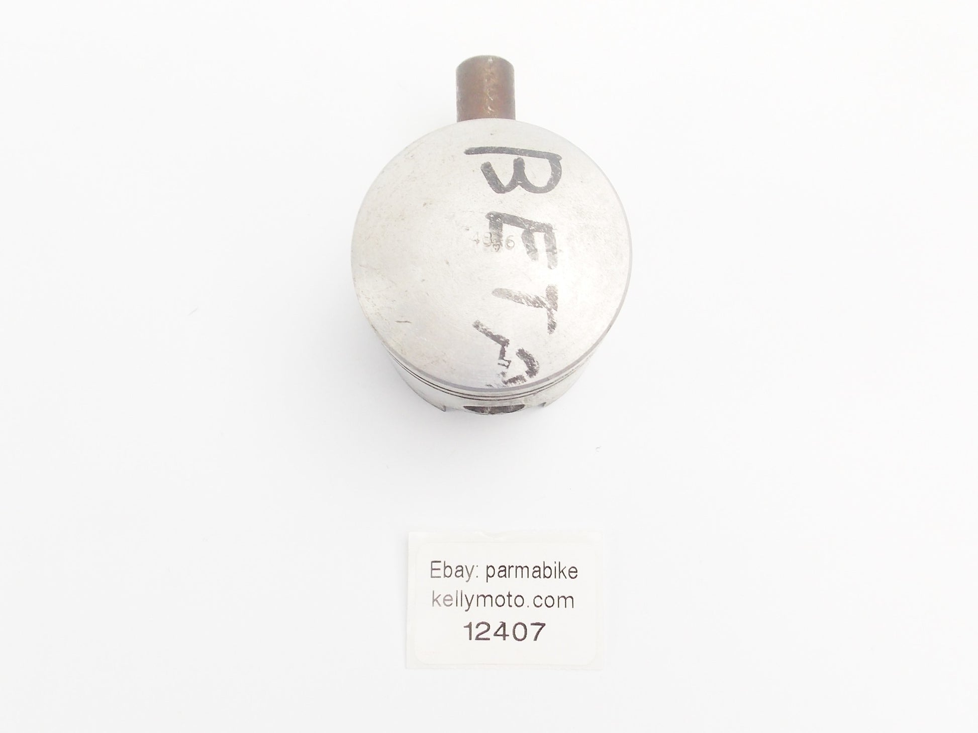 DINAMIN PISTON MOTORCYCLE + PIN DIAMETER 48.6 mm BETA MOTOR ENGINE ITALY - MotoRaider