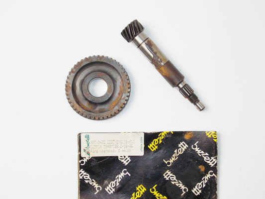 BUZZETTI 423 TRASMISSION GEAR SHAFT Z=16-46 ID=20mm ZEST MBK-EVOLIS MALAGUTI F10 - MotoRaider