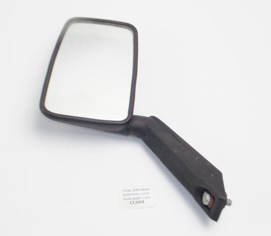 PIAGGIO APE CTR LEFT SIDE REAR VIEW MIRROR BLACK 3 WHEELER SERVICAR - MotoRaider