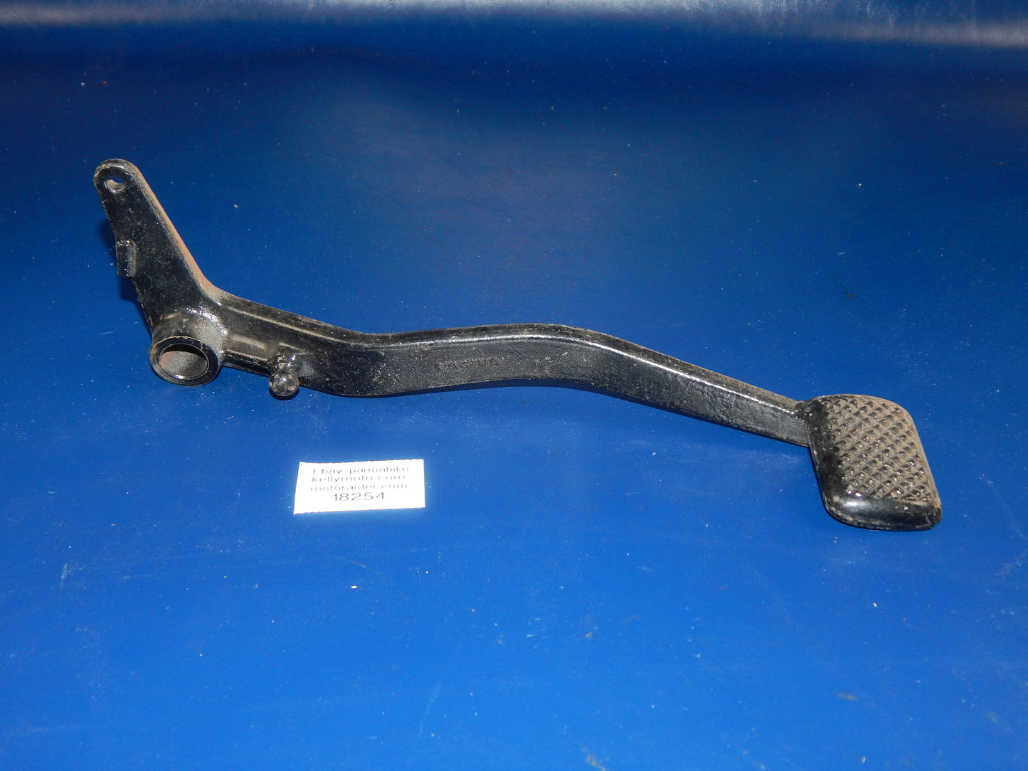 NOS CAGIVA REAR WHEEL BRAKE PEDAL LEVER L=270mm HOLE D=15mm DUCATI MORINI - MotoRaider