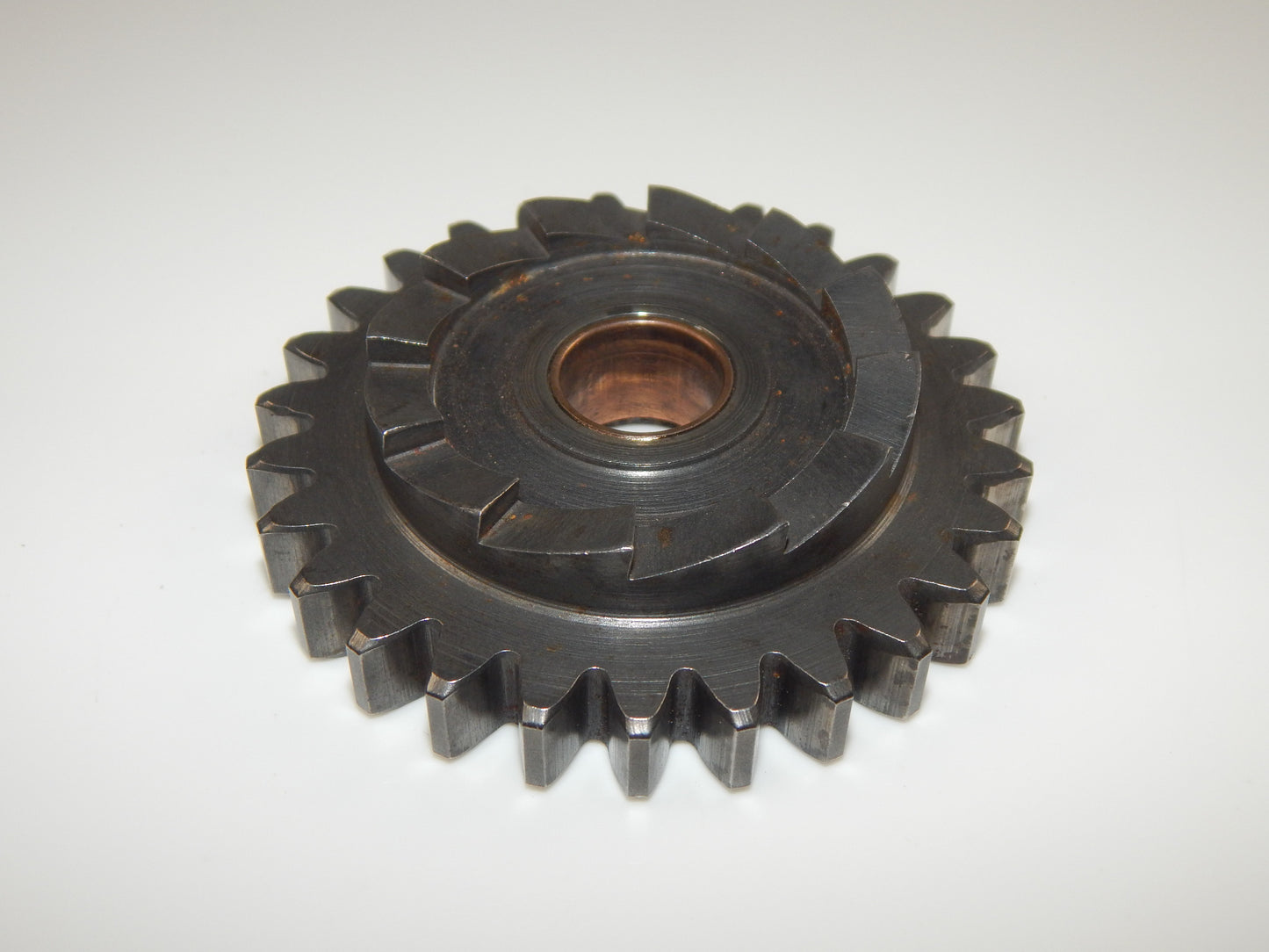 VINTAGE HUSQVARNA MOTORCYCLE ENGINE MOTOR RATCHET KICK STARTER GEAR 27T - MotoRaider