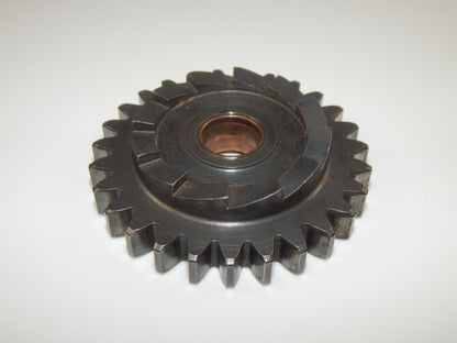 VINTAGE HUSQVARNA MOTORCYCLE ENGINE MOTOR RATCHET KICK STARTER GEAR 27T - MotoRaider
