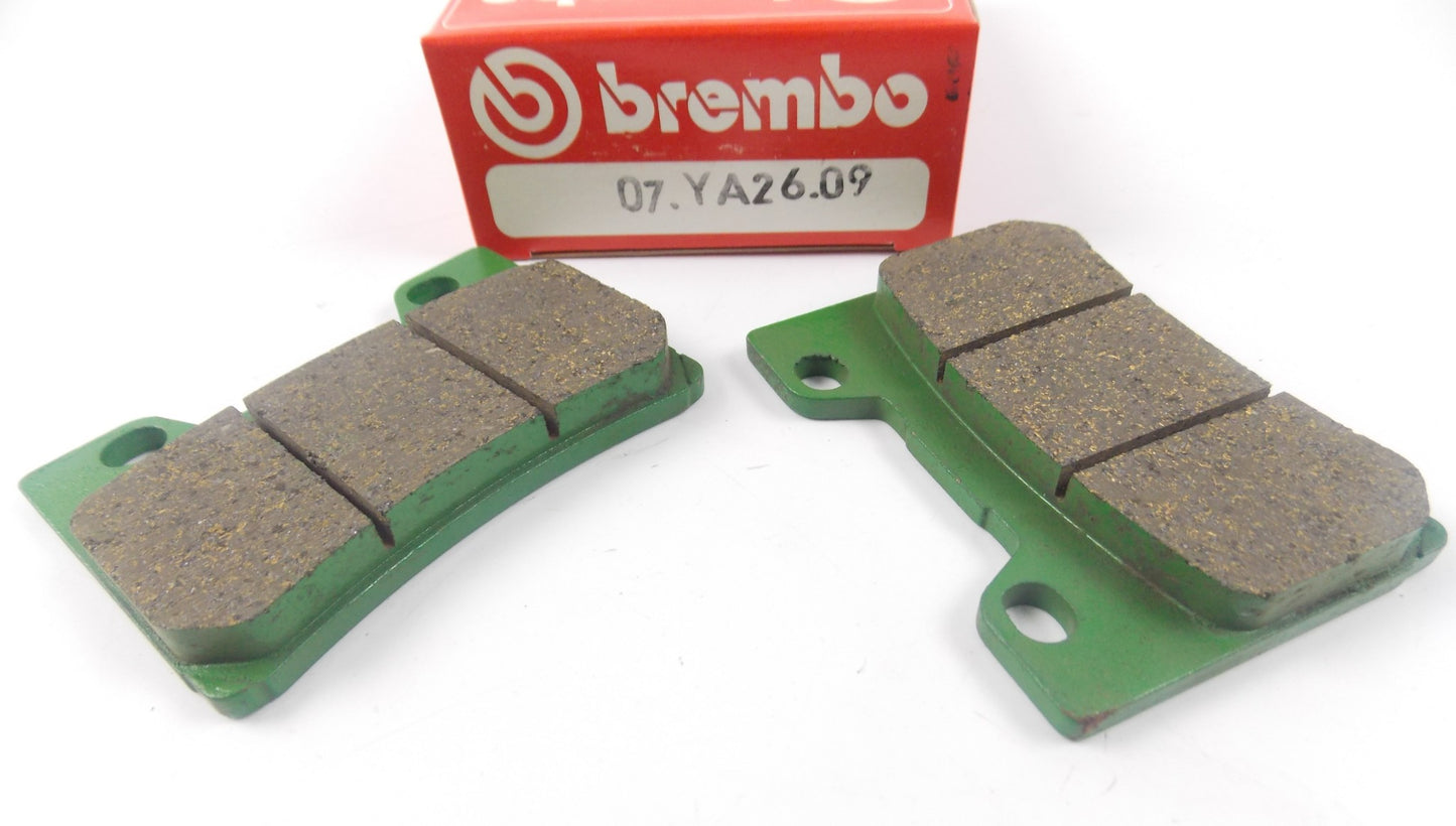 NOS BREMBO YAMAHA 1991-1993 FXR1000 BRAKE PADS FRONT WHEEL 07.YA26.09 07YA2609 - MotoRaider