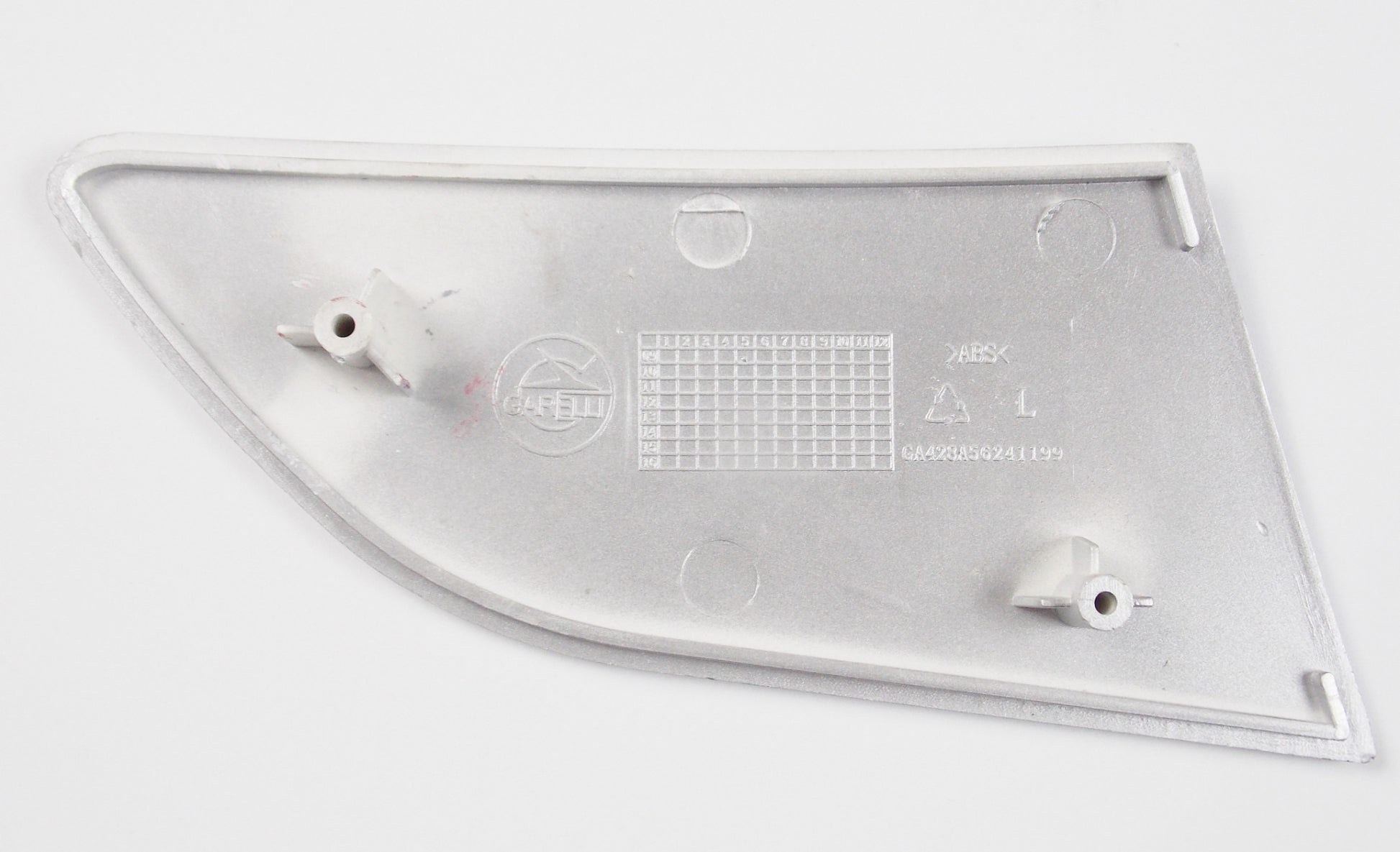 OEM GARELLI Xo 125 150 200 RH PASSENGER  FOOREST HOUSING PANEL GA428A56241199 - MotoRaider