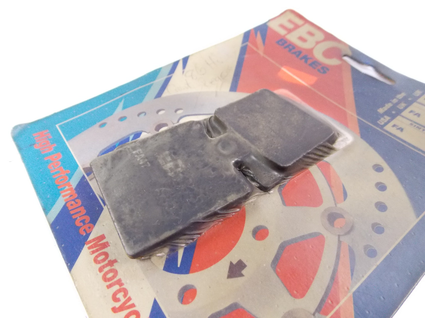 NOS OEM 1985-1988 EBC 47X HUSQVARNA KTM FRONT REAR WHEEL BRAKE PAD SET - MotoRaider
