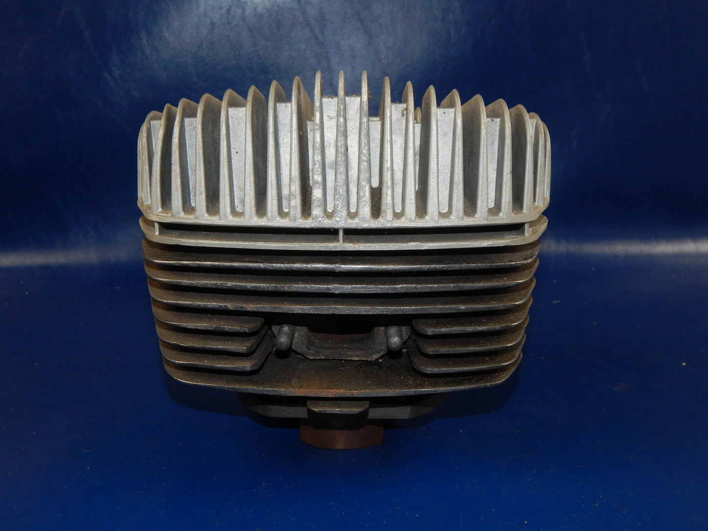 1960's SACHS 125 MOTOR IRON CYLINDER+HEAD BORE 53.70mm DKW HERCULES 0613-106-099 - MotoRaider