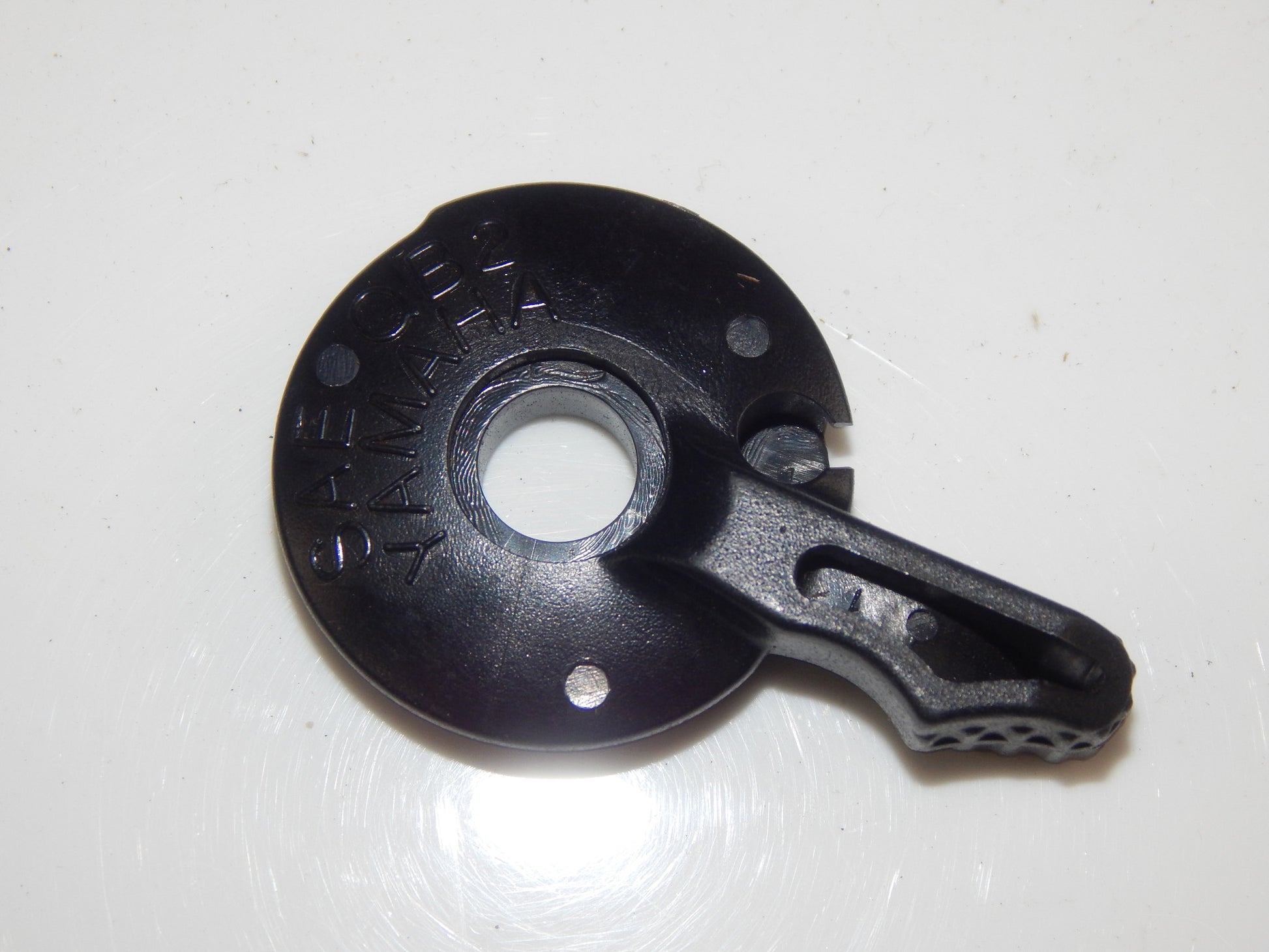 NOS YAMAHA MOTORCYCLE MOPED QB2 SAE CHOKE CONTROL LEVER BLACK PLASTIC VINTAGE - MotoRaider