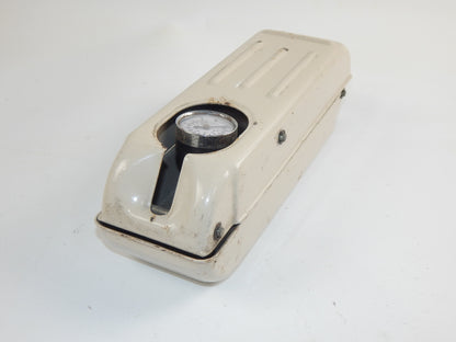 VINTAGE AIR FOOT MANUAL PUMP AUTOMOTIVE MOTORCYCLES CYCLES INFLATABLE METAL BODY - MotoRaider