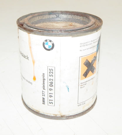 OEM BMW PAINT CAN 250ml PEARLCOLOR BASECOAT BMW 277 PINE GREEN (PINIENGRÜN) - MotoRaider