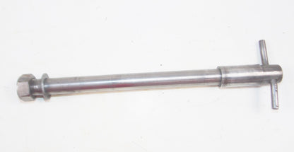 1972 MORINI CORSARO 125 FRONT WHEEL PIN BOLT AXLE NUT WASHER - MotoRaider