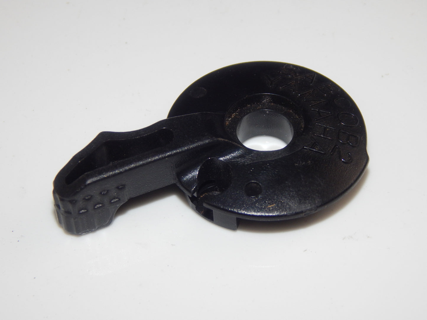 NOS YAMAHA MOTORCYCLE MOPED QB2 SAE CHOKE CONTROL LEVER BLACK PLASTIC VINTAGE - MotoRaider