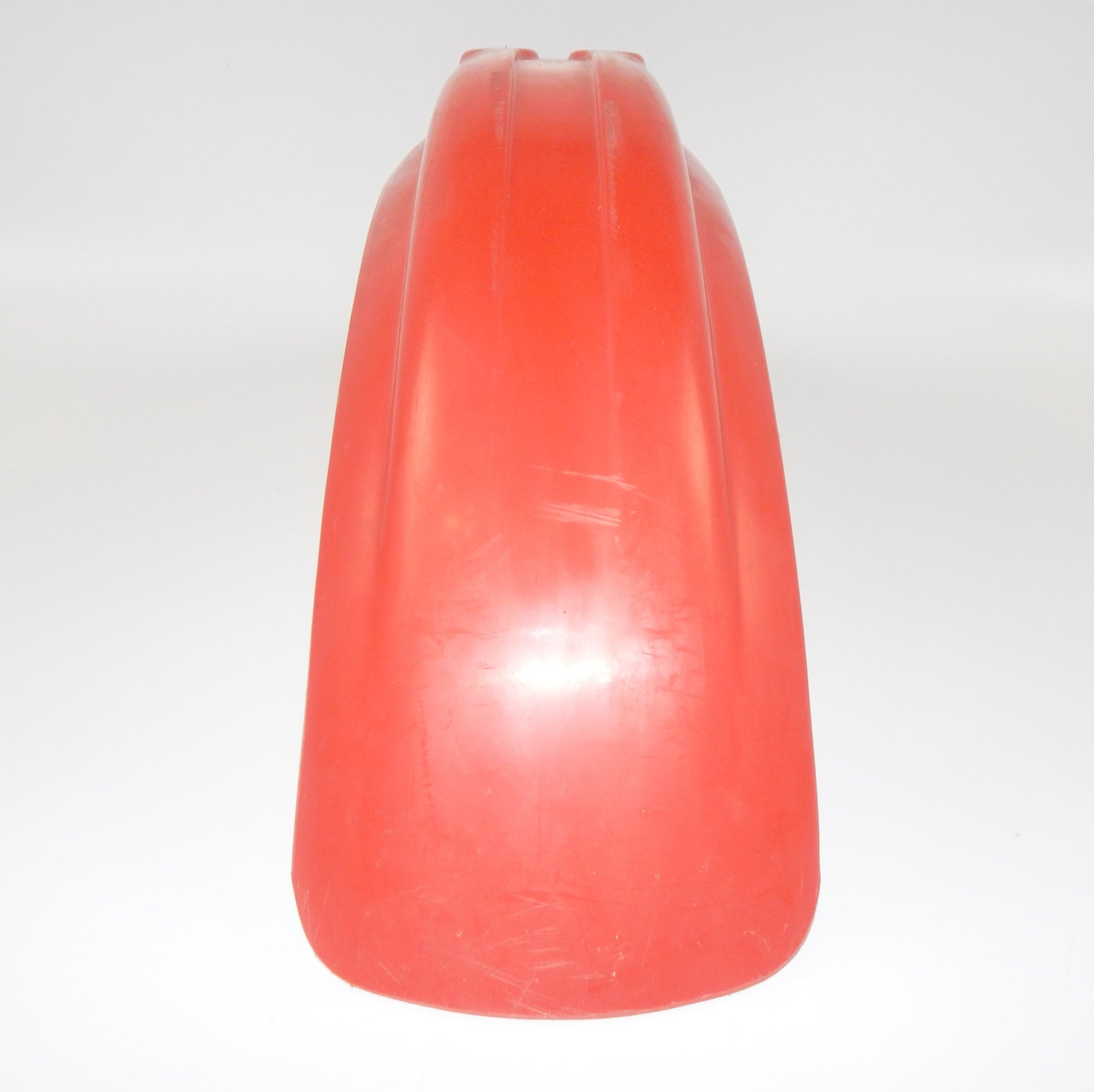 HONDA 61100-KS6-0000 1991 CR500 CR250 RED FRONT FENDER MUD GUARD - MotoRaider