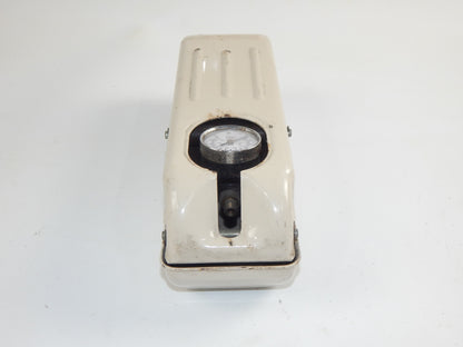 VINTAGE AIR FOOT MANUAL PUMP AUTOMOTIVE MOTORCYCLES CYCLES INFLATABLE METAL BODY - MotoRaider