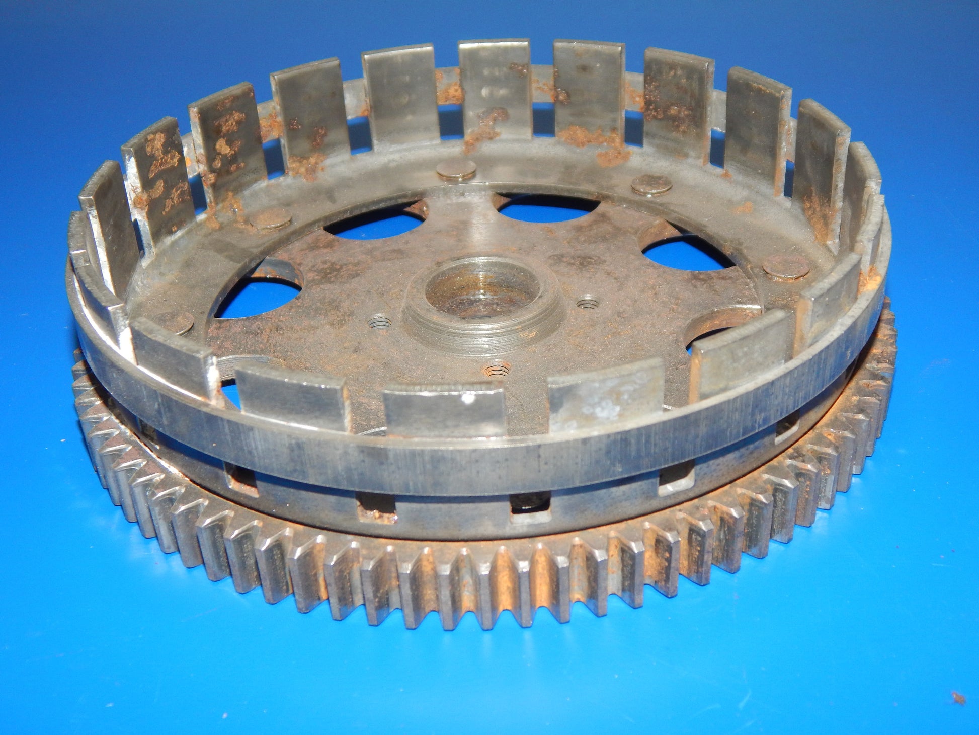 1972-74 HUSQVARNA 250 400 450 CR WR ENGINE MOTOR CLUTCH BASKET VINTAGE - MotoRaider