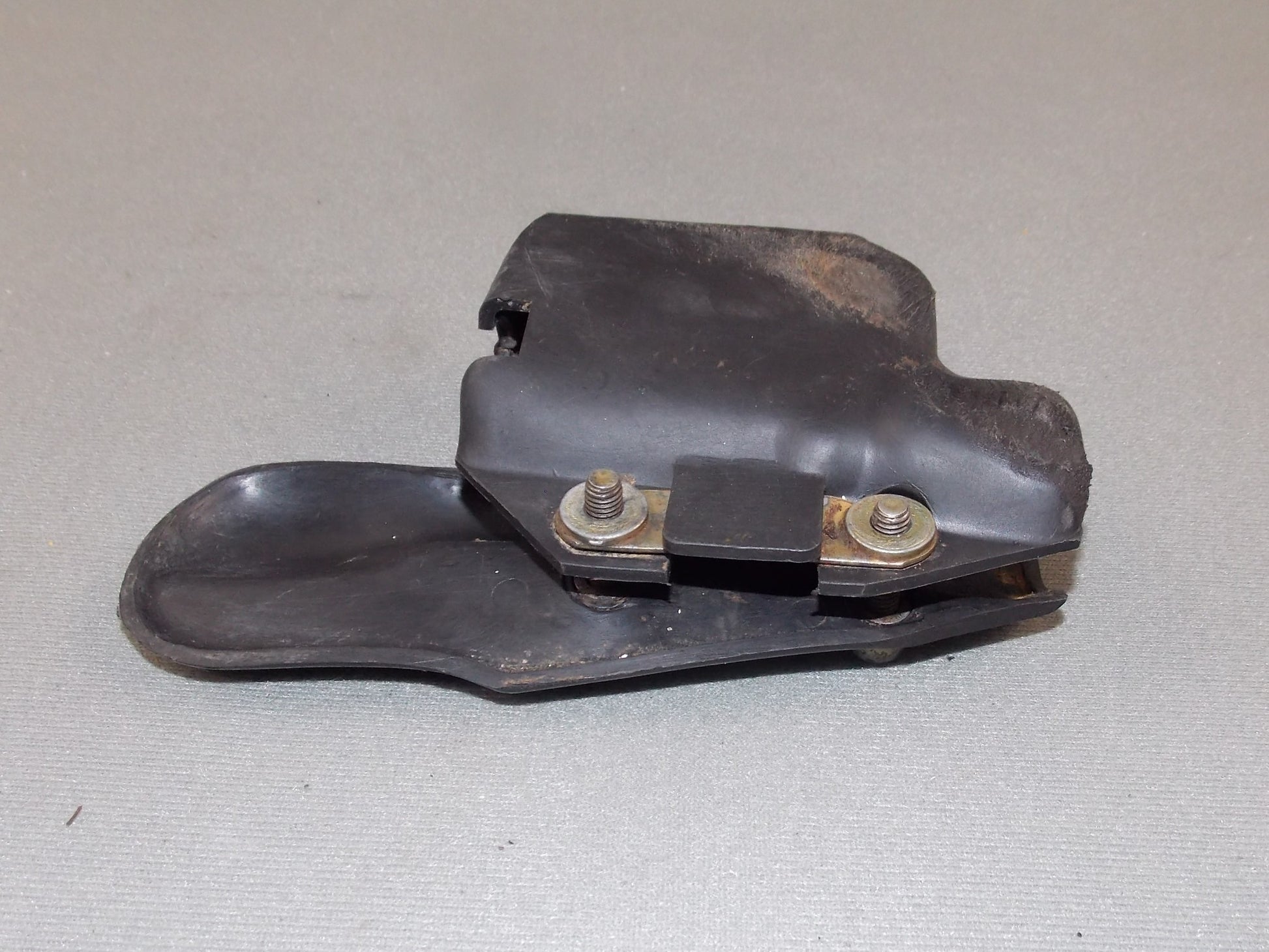 1992 KTM MXC 250 REAR WHEEL BRAKE MASTER CYLINDER COVER PROTECTOR GUARD - MotoRaider