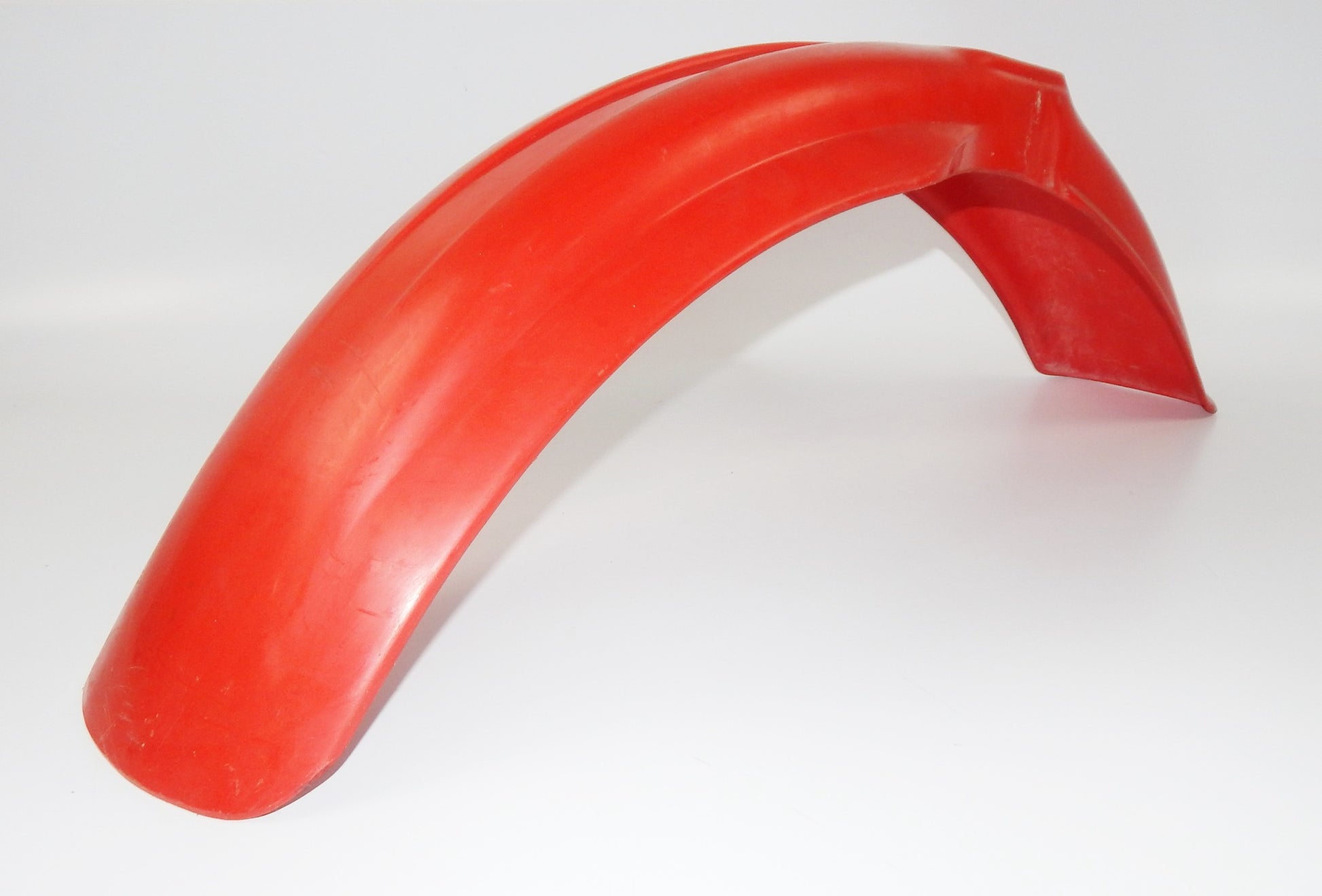 HONDA 61100-KS6-0000 1991 CR500 CR250 RED FRONT FENDER MUD GUARD - MotoRaider