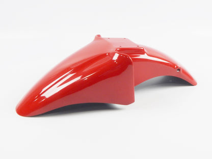 1990'S SUZUKI GS FRONT FENDER MUD GUARD FIBERGLASS RED VINTAGE - MotoRaider