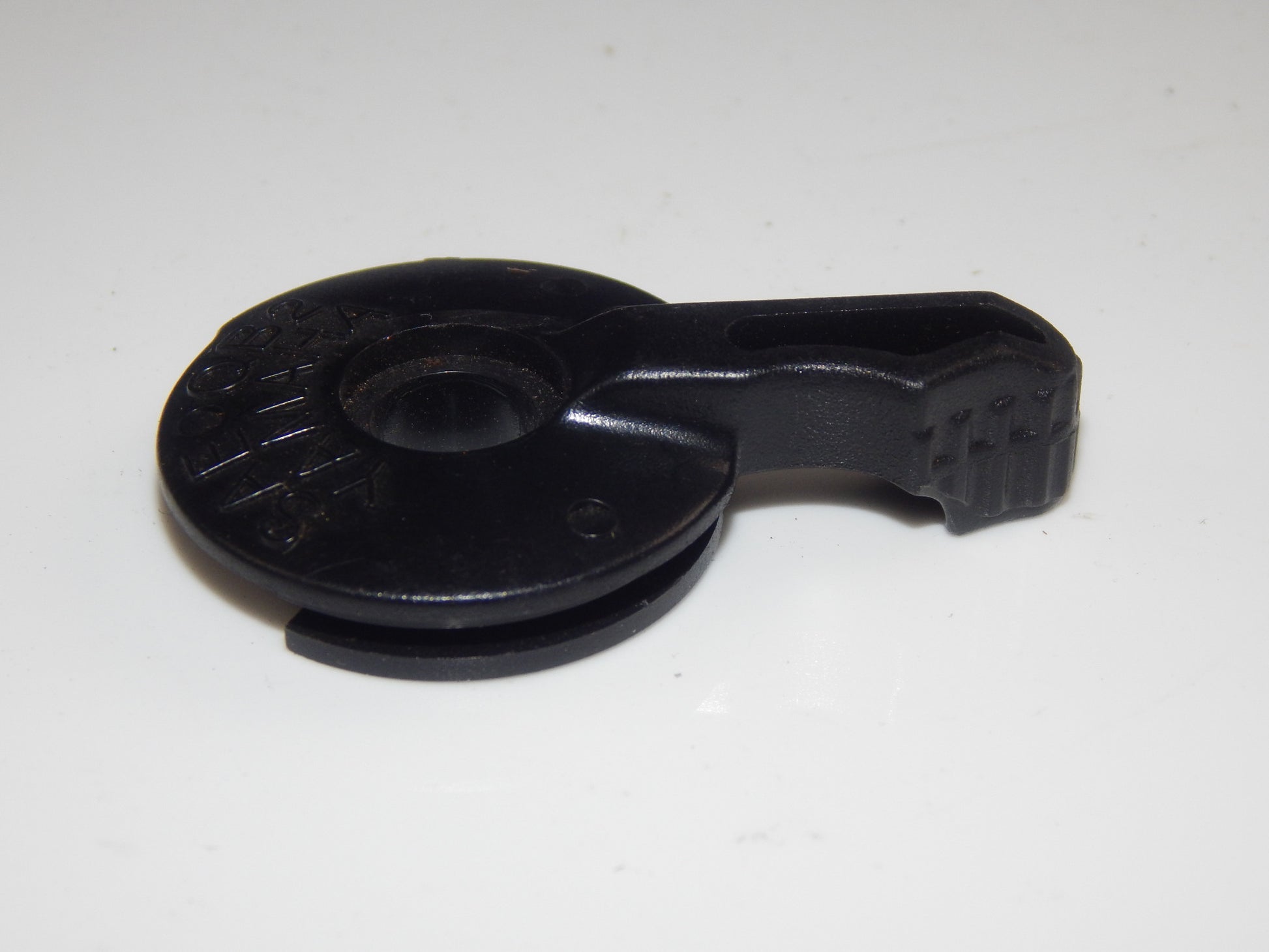 NOS YAMAHA MOTORCYCLE MOPED QB2 SAE CHOKE CONTROL LEVER BLACK PLASTIC VINTAGE - MotoRaider