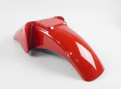 1990'S SUZUKI GS FRONT FENDER MUD GUARD FIBERGLASS RED VINTAGE - MotoRaider