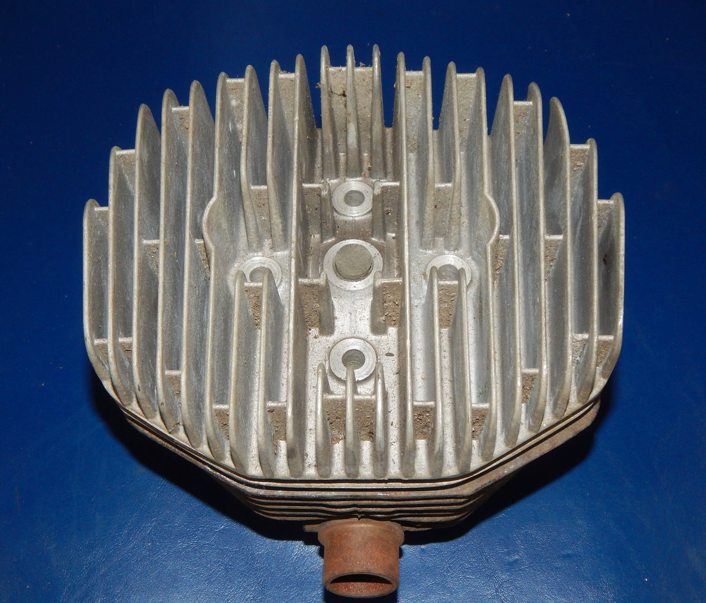 1960's SACHS 125 MOTOR IRON CYLINDER+HEAD BORE 53.70mm DKW HERCULES 0613-106-099 - MotoRaider